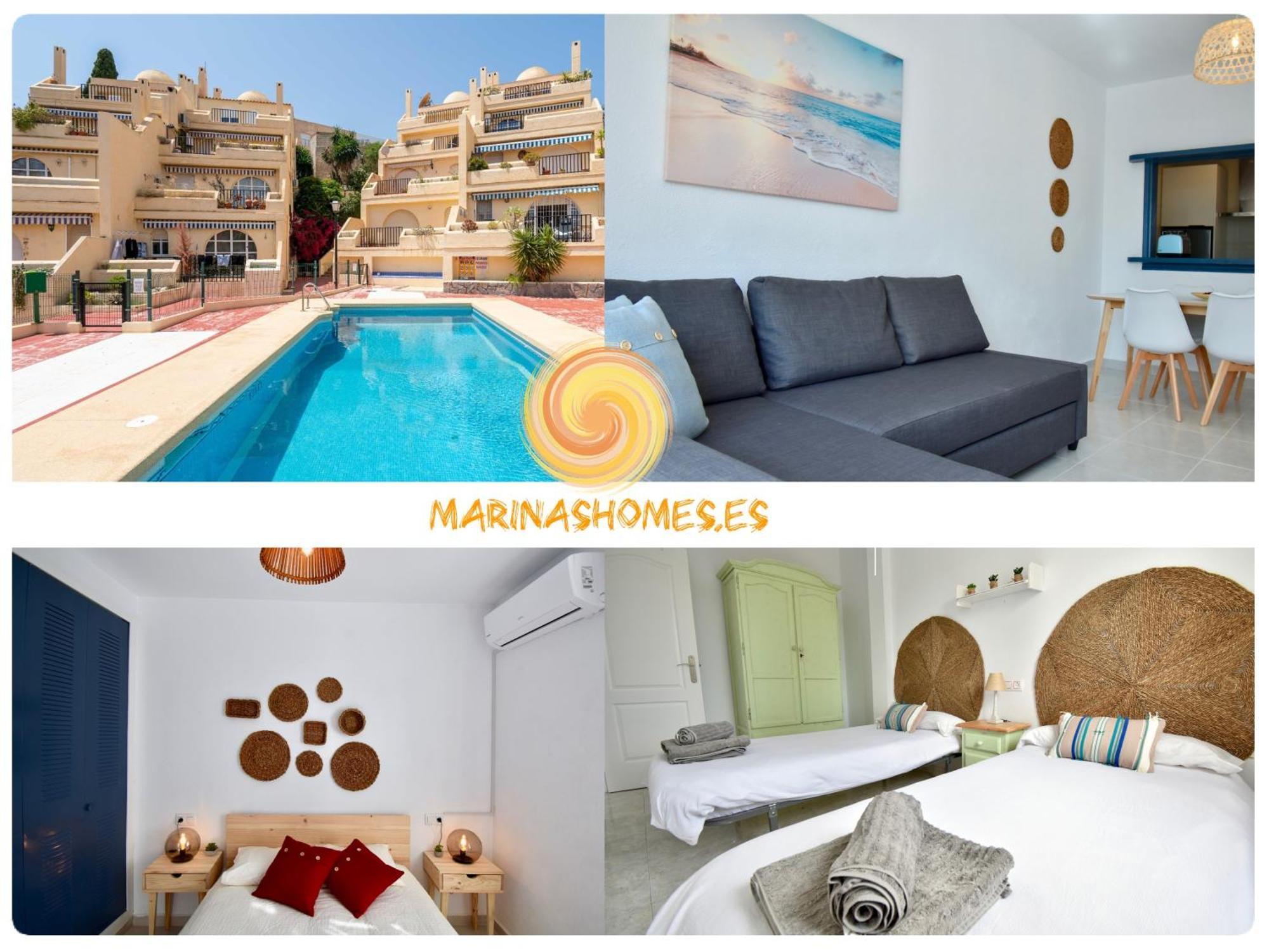 Canada Marinas - Tu Atico En Mojacar Playa! Ngoại thất bức ảnh